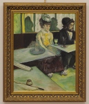 _DSC9972-portrait / the absinthe - degas, 40 x 50 cm; oil (framed 50 x 60 cm)