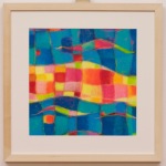 series / wave of color III, 30 x 30 cm, acrylic