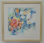 modern art / bloom swb I, 30 x 30 cm; 300g paper; watercolors